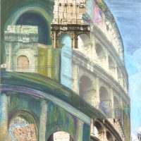 Colosseum | 645mm x 645mm £115.00 (unframed)
